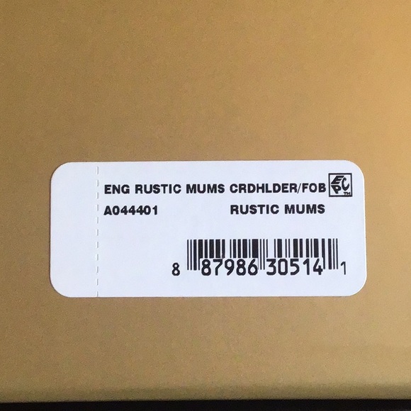 NEW🌹Patricia Nash Card Holder & FOB rustic mums - Picture 11 of 11